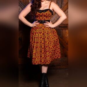 Large Hotel Hexagon Belladonna Dress